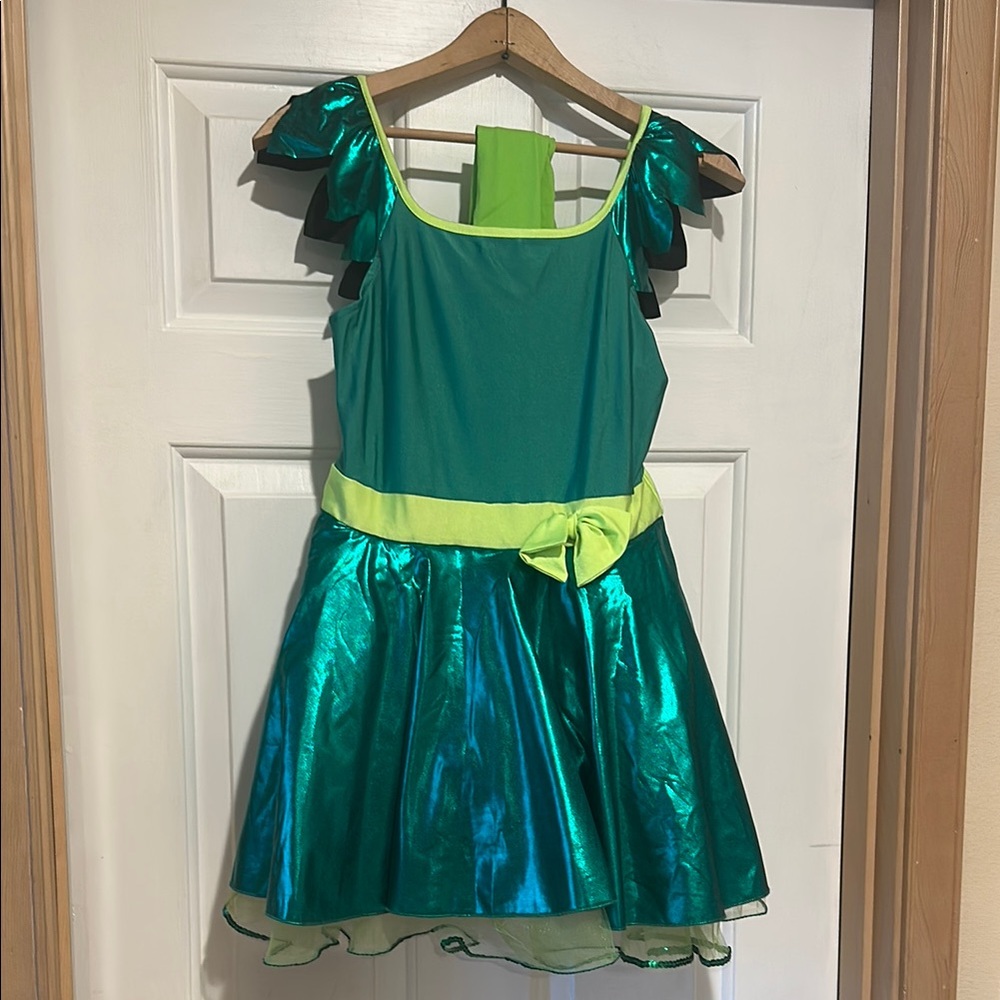 Green Fairy Style Dance/ Figure Skating Costume